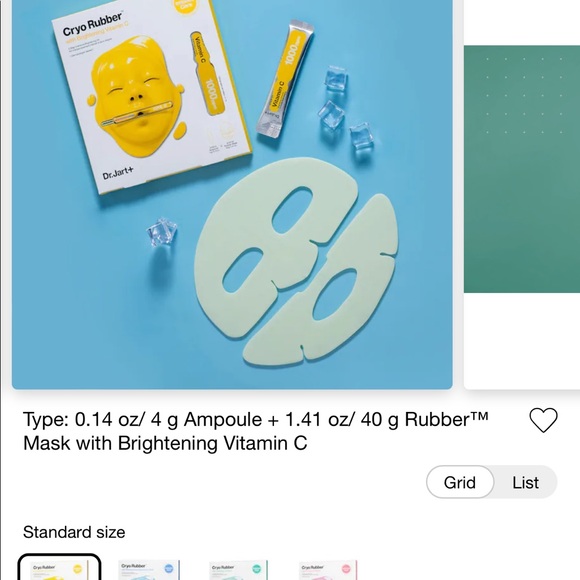 Dr. Jarts! Brightening Cryo Mask. You will love it. - Picture 2 of 6